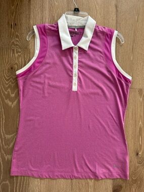 Nike Women’s Sleeveless Golf Polo size L